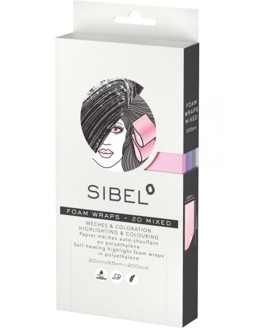 Sibel Hi Lite Foam Color Km 200 Stk 9,5x20cm 4333081