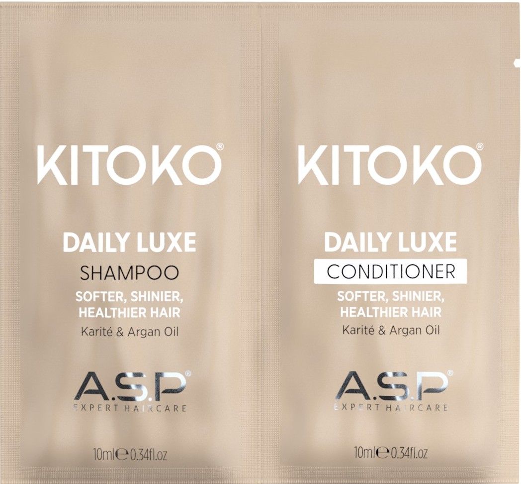 ASP Kitoko Expert Care Daily Luxe Sham/Cond Duo Sachet