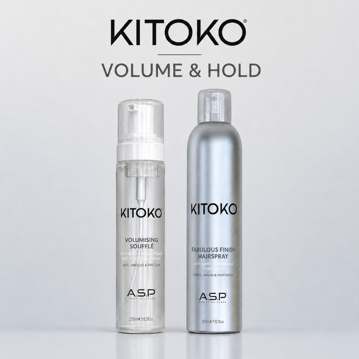 ASP Kitoko Fabulous Finish /Volumising Souffle Intro