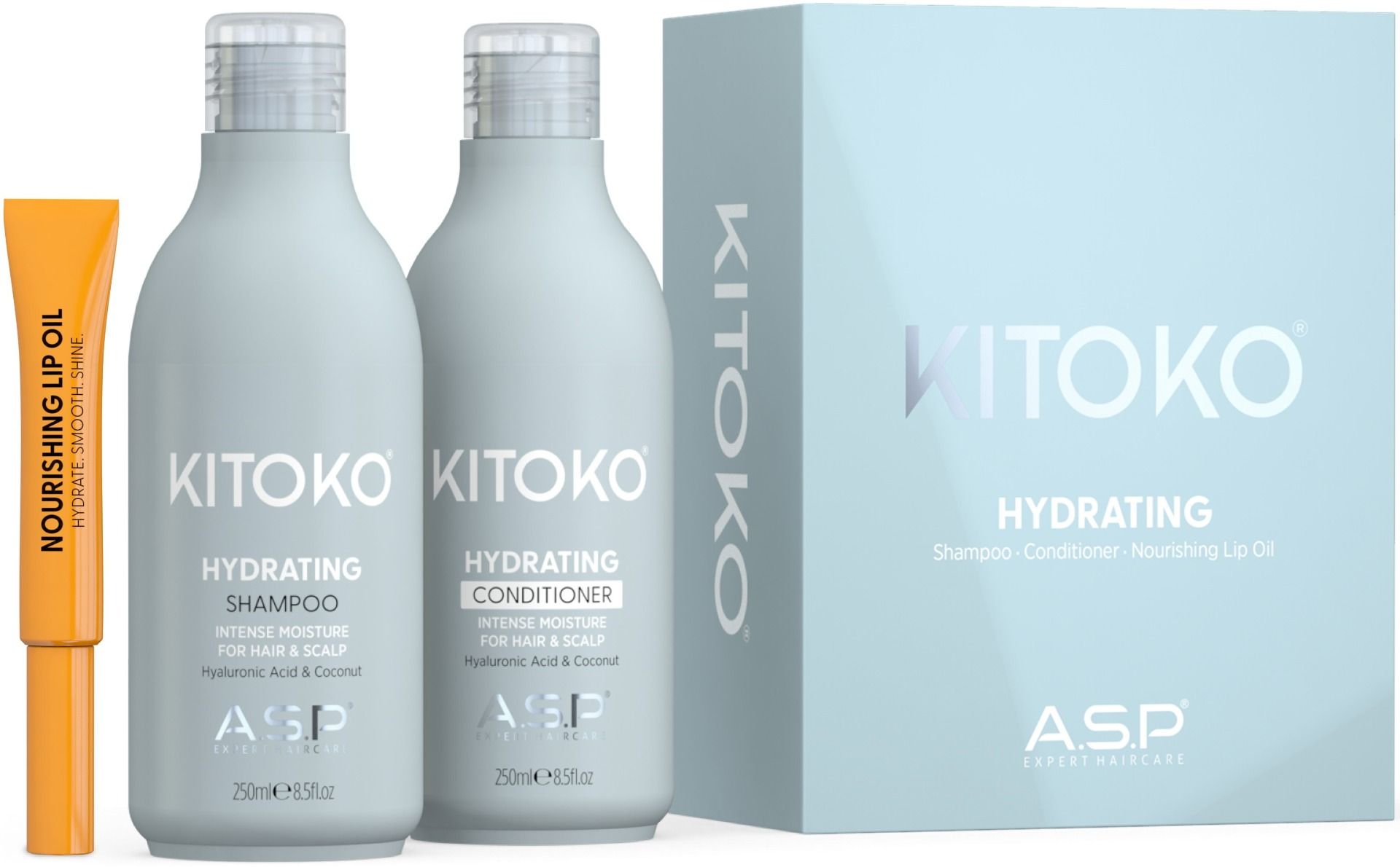 ASP Kitoko Hydrating Gift Set with Mango Lip Oil