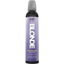 ASP System Blonde Anti-Yellow Violet Styling Mousse 300ml