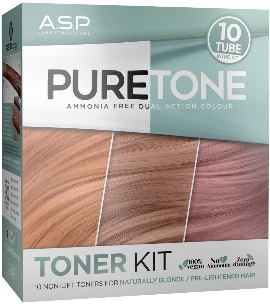 ASP PureTone Salon 10 Tube Trial Toner Kit