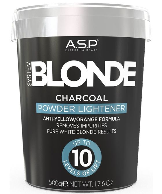 ASP System Blonde Blondeerpoeder Charcoal 500g asp-system-blonde-blondeerpoeder-charcoal-500g