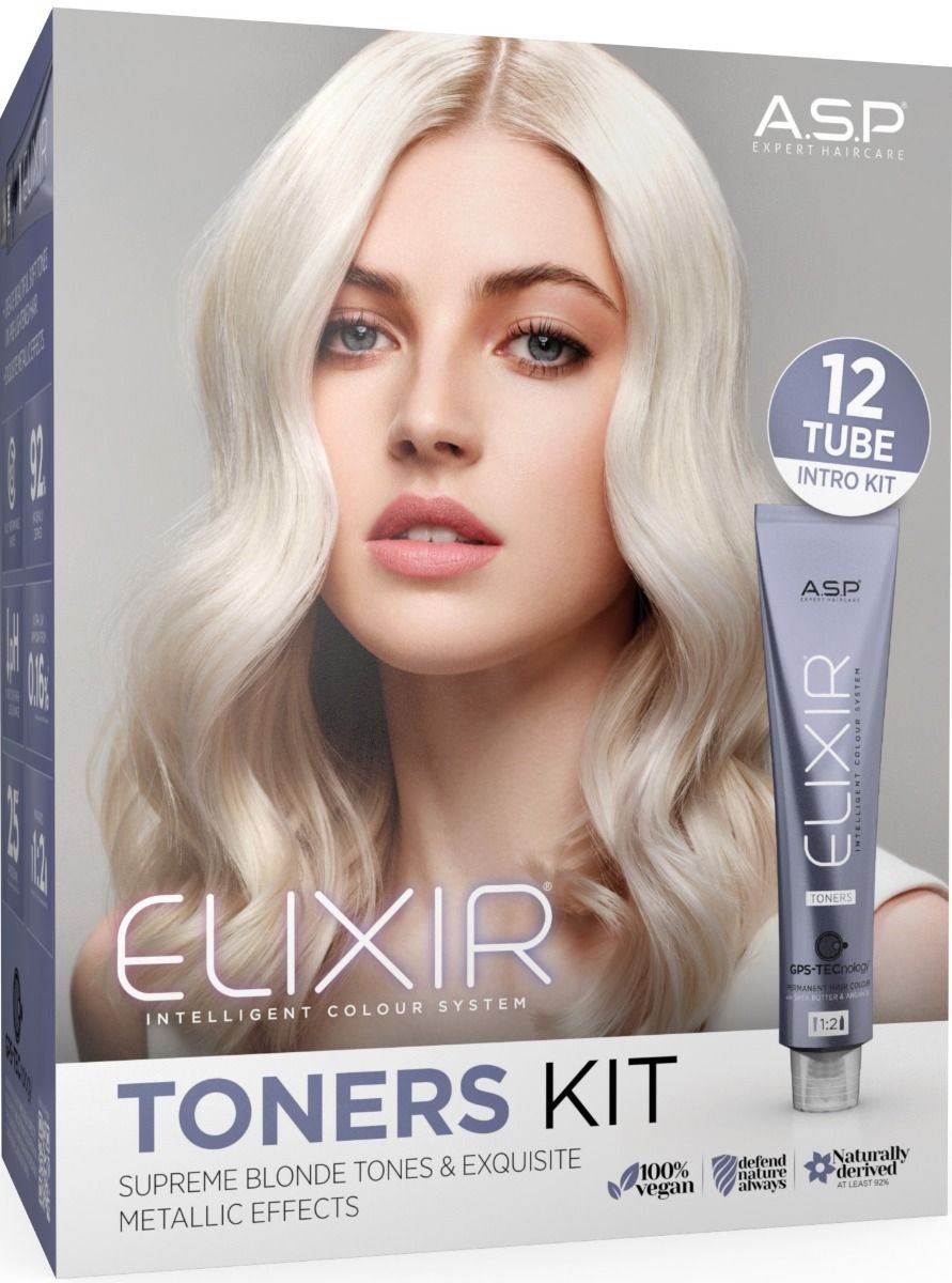 ASP Elixir Colour 12 Tube Toner Intro Kit