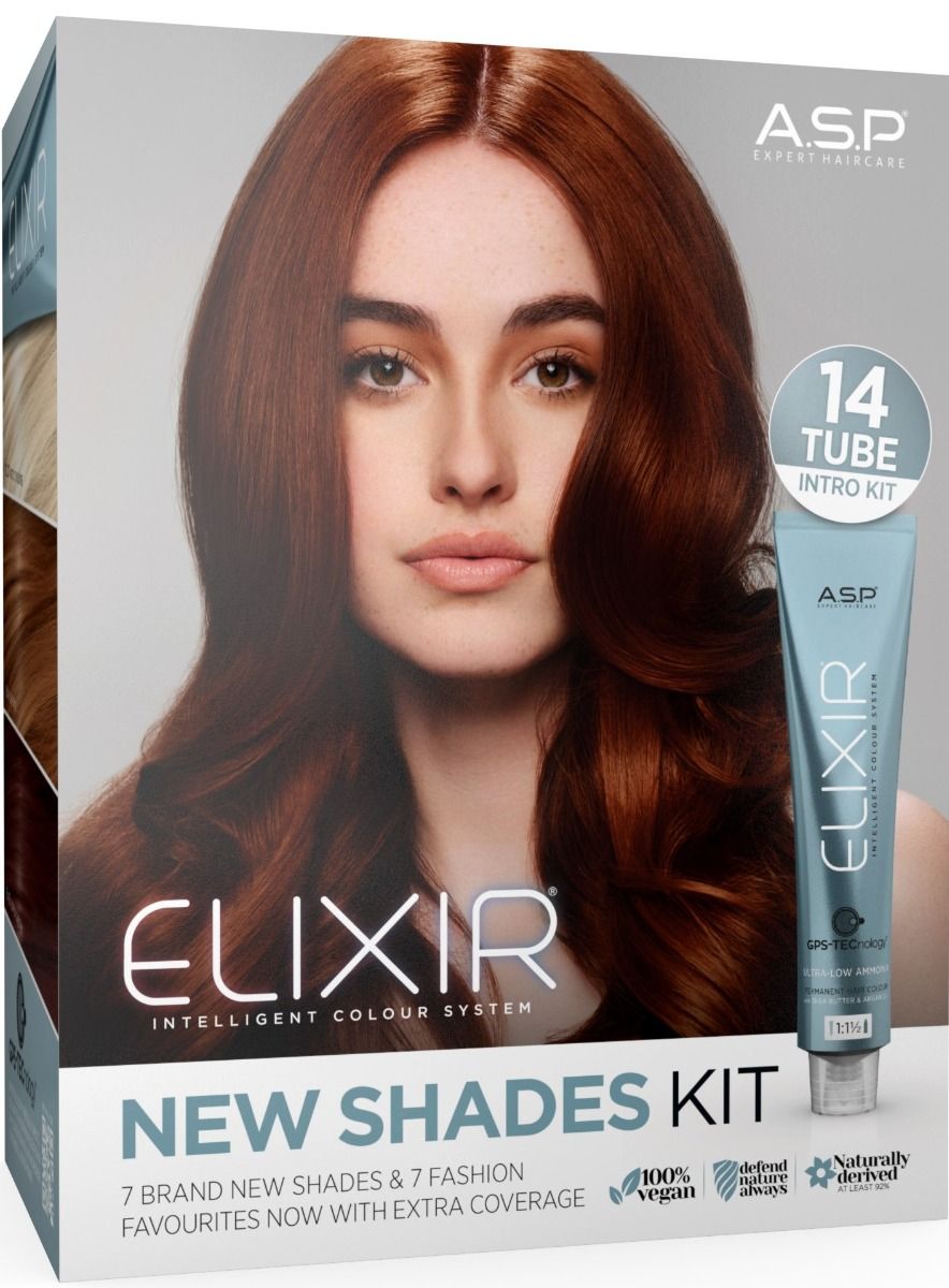 ASP Elixir Colour 14 Tube New Shades Intro Kit