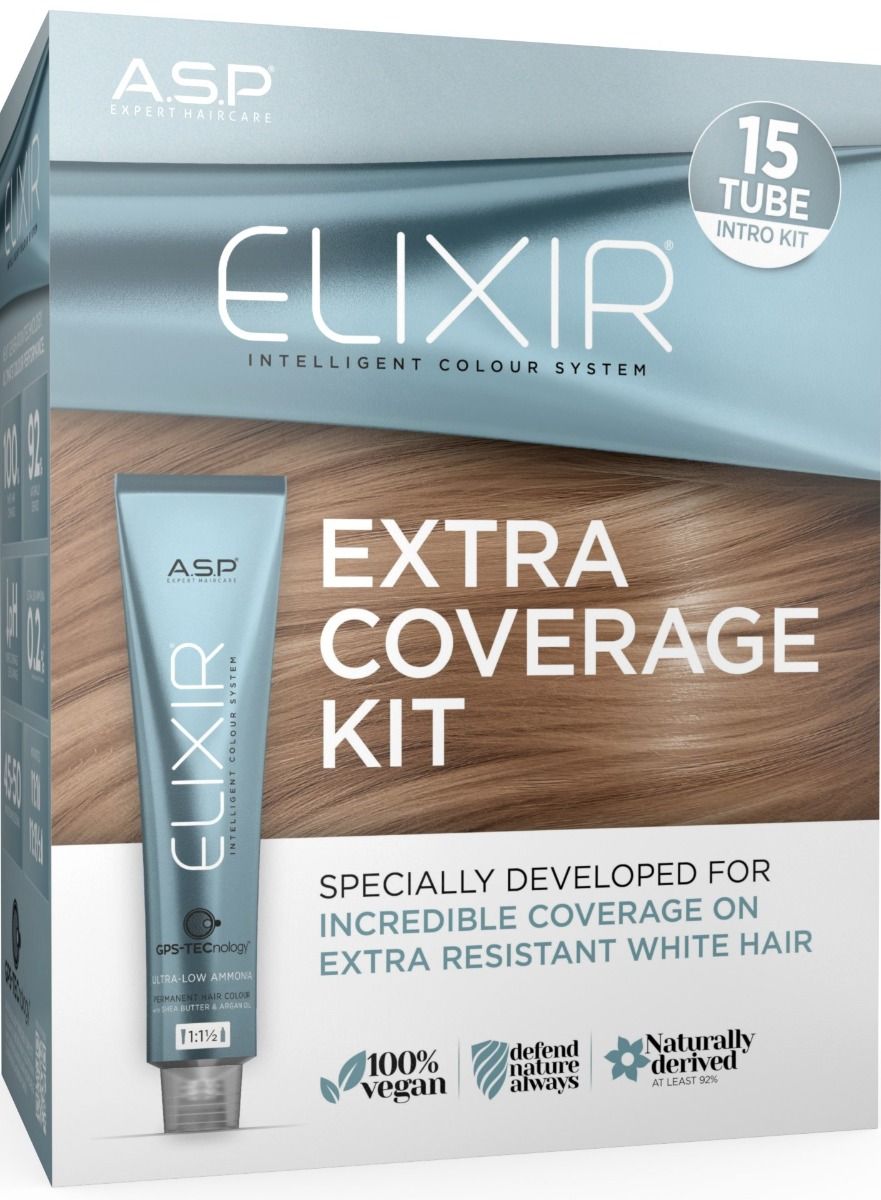 ASP Elixir Colour 15 Tube Extra Grey Coverage Intro Kit