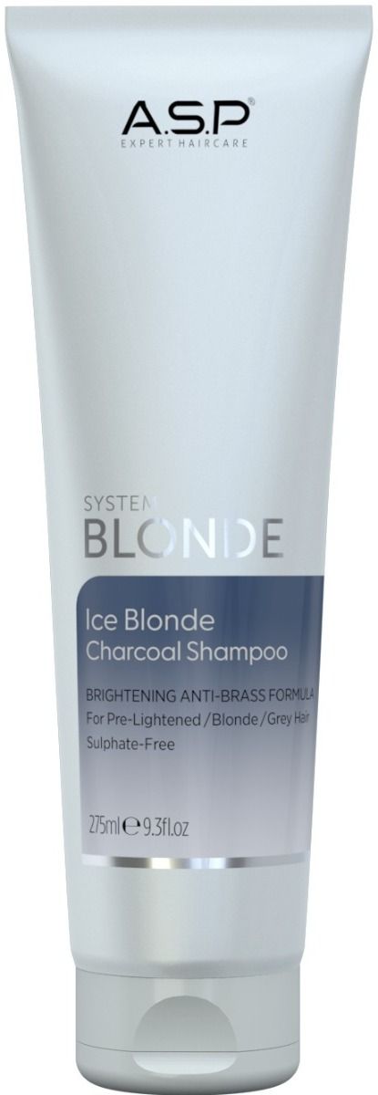 ASP System Blonde Ice Blonde Charcoal Shampoo 275ml