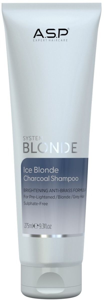 ASP System Blonde Ice Blonde Charcoal Shampoo 