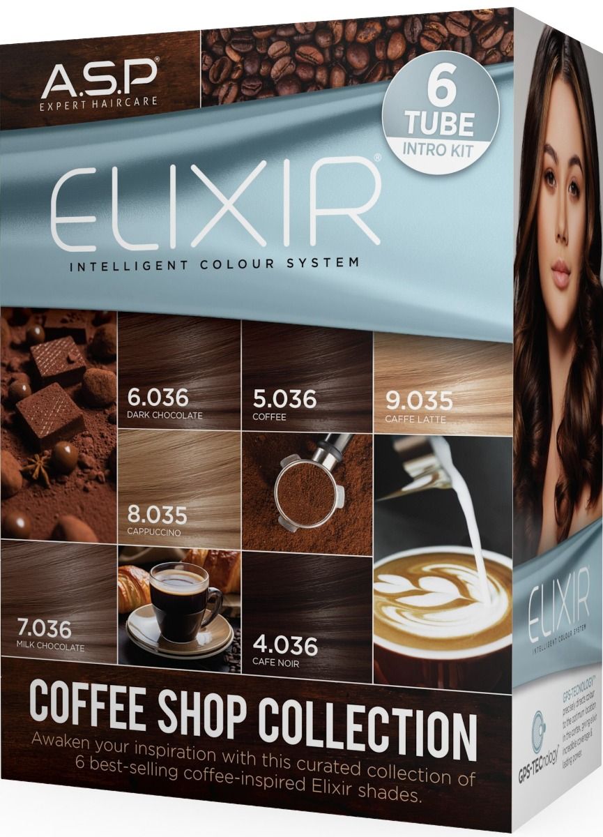 ASP Elixir Colour Coffee Shop 6 Shade Kit