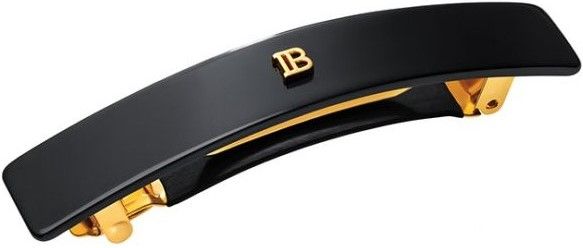 Balmain Cellulose Ace Barrette pour Cheveux M Black