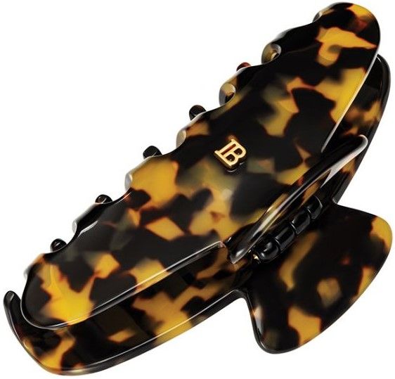 Balmain Cellulose Ace Pince a Cheveux L Tortoise Shell