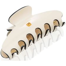 Balmain Cellulose Ace Pince a Cheveux L White/Black