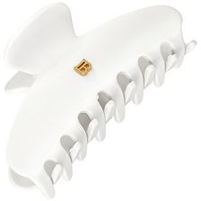 Balmain Cellulose Ace Pince a Cheveux Medium White