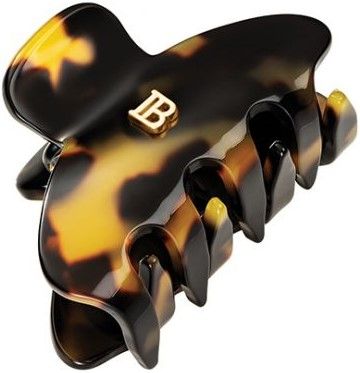 Balmain Cellulose Ace Pince a Cheveux S Tortoise Shell