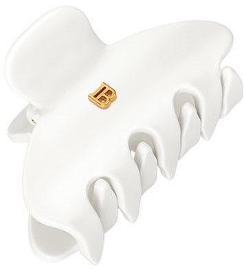 Balmain Cellulose Ace Pince a Cheveux Small White