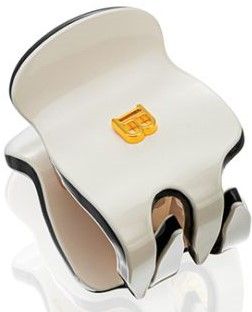 Balmain Cellulose Ace Pince a Cheveux ES White/Black