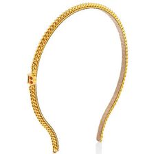 Balmain HC Pont Des Arts Headband Small Gold Chain