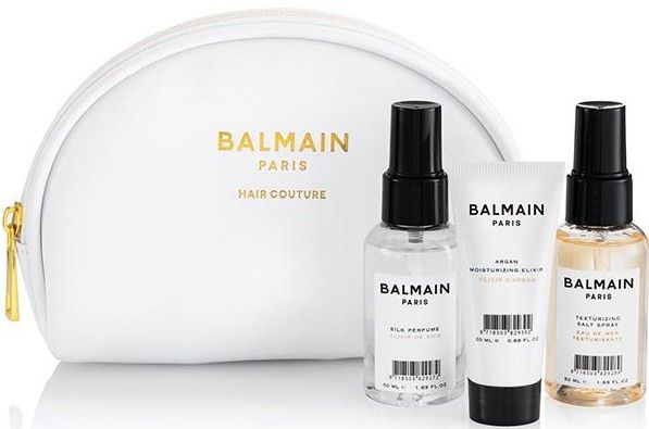 Balmain HC White Cosmetic Styling Bag