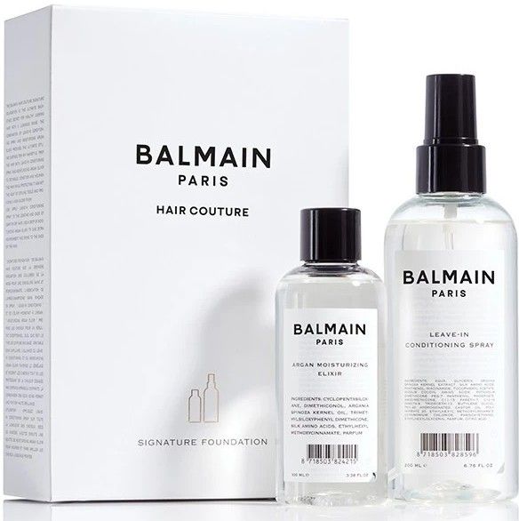 Balmain HC Signature Foundation Argan100ml+Leave-in 200ml