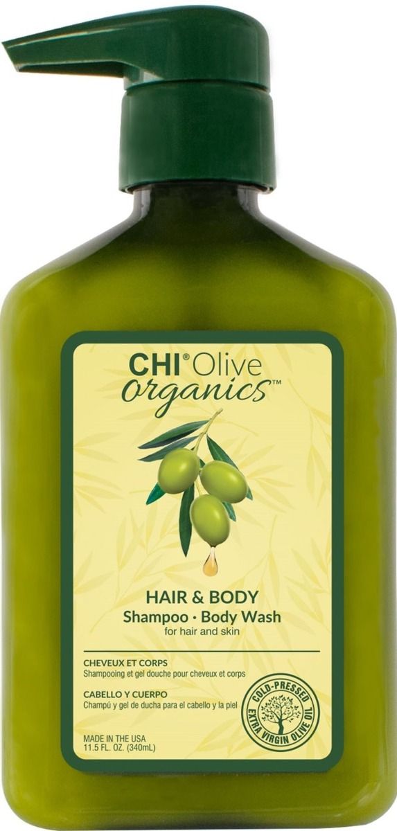 CHI Olive Organics - Hair & Body Shampoo - Body Wash 340ml