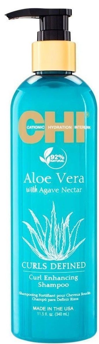 CHI Aloe Vera Curl Enhancing Shampoo 
