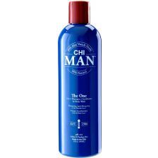 CHI MAN The One 3 in 1 Shampoo Conditioner Body Wash 