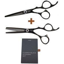 E-Kwip Black Flower Set 55