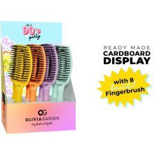Olivia Garden Fingerbrush Combo Nineties 8st display