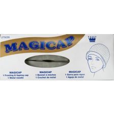 Denman Blondeermuts Magicap wit/transparant