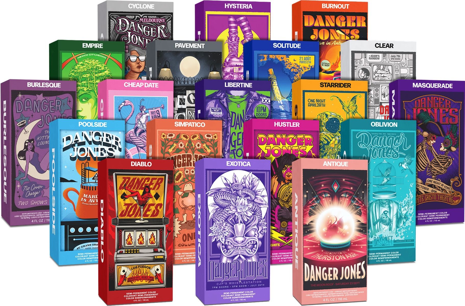Danger Jones Semi Permanent Colour 118ml 