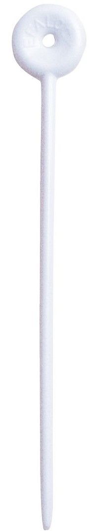 Efalock Stekers Rond 100st. Wit Plastic 65mm 14100314