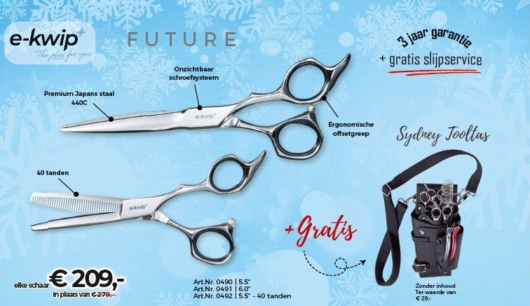 E-Kwip Plus Future 60 + Gratis Sydney Holster