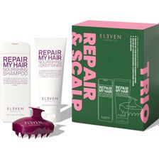 Eleven Repair & Scalp Brush Trio