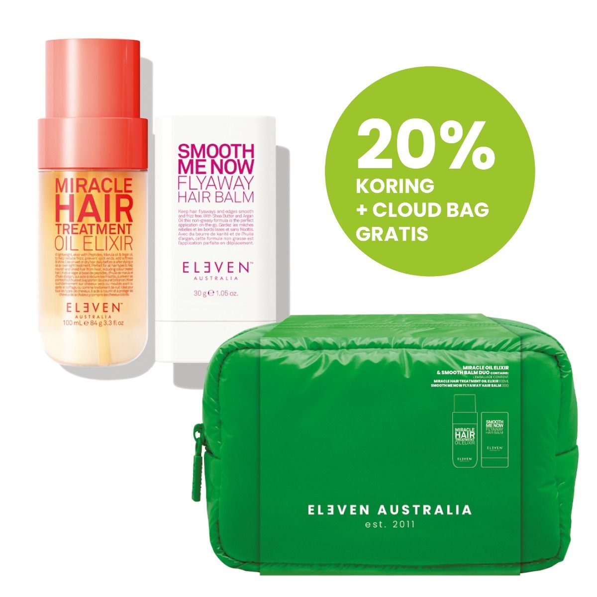 Eleven Cloud Miracle Oil Elixir & Smooth Balm Duo 2026