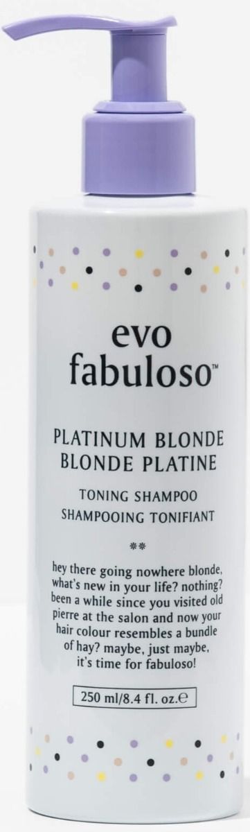 EVO - Fabuloso Platinum Blonde Ton. Shampoo 