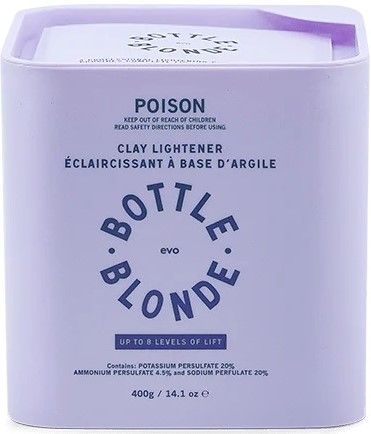 EVO - Bottle Blonde Clay Lightener Tub 400g