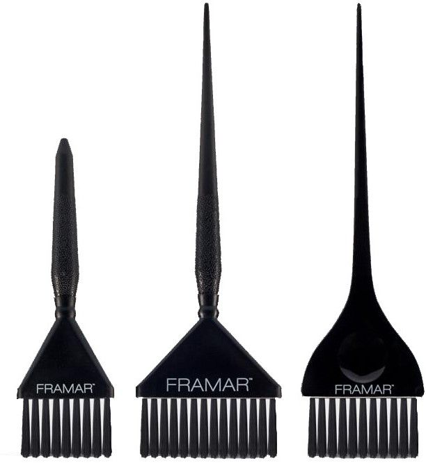 Framar Family Pack Brush Black 3pcs