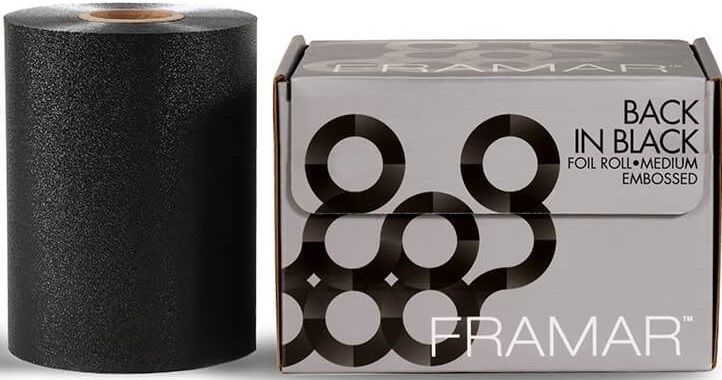 Framar Back in Black Embossed Roll