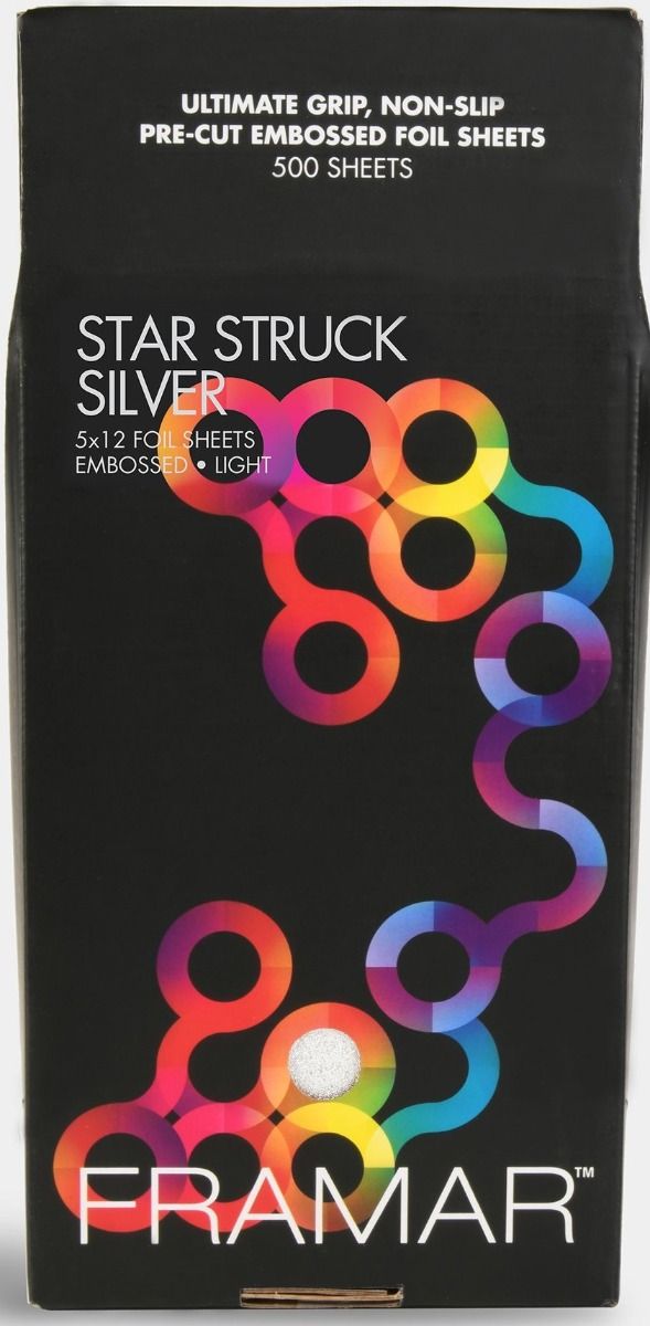 Framar Star Struck Silver 5x12 Embossed