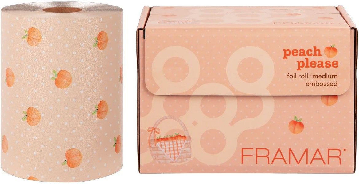 Framar Peach Please Embossed Roll