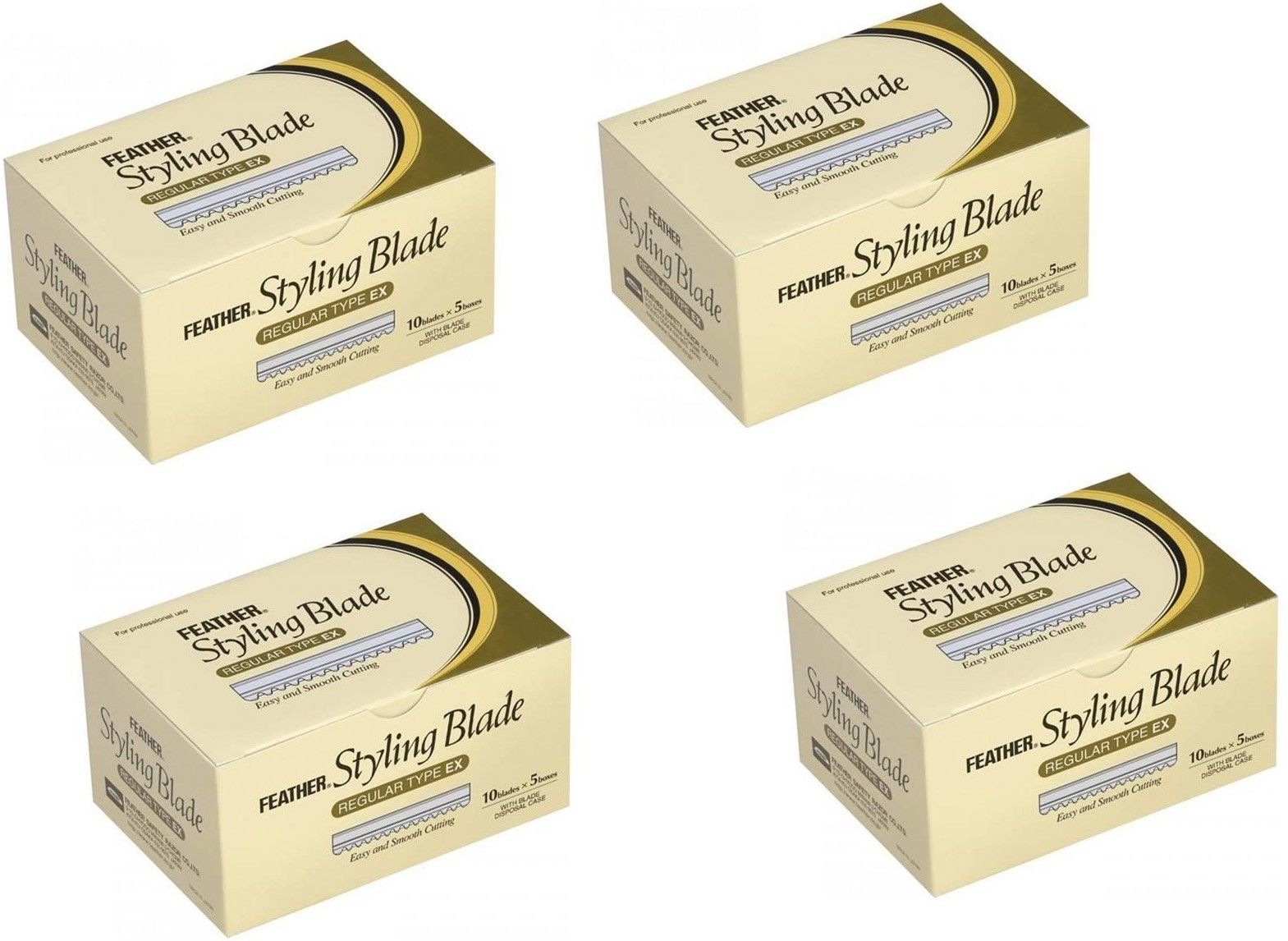 Feather Blades Regular 5x10 4 doos Aktie