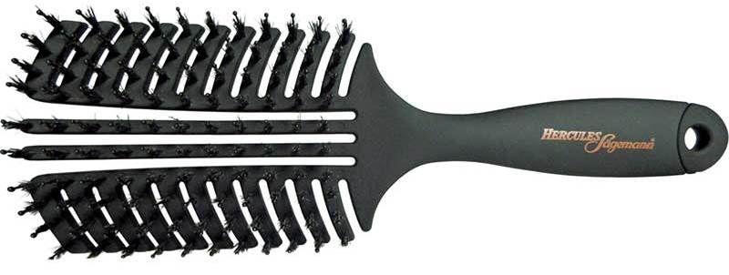 Hercules 9145 Vent brush large with boar bristles black