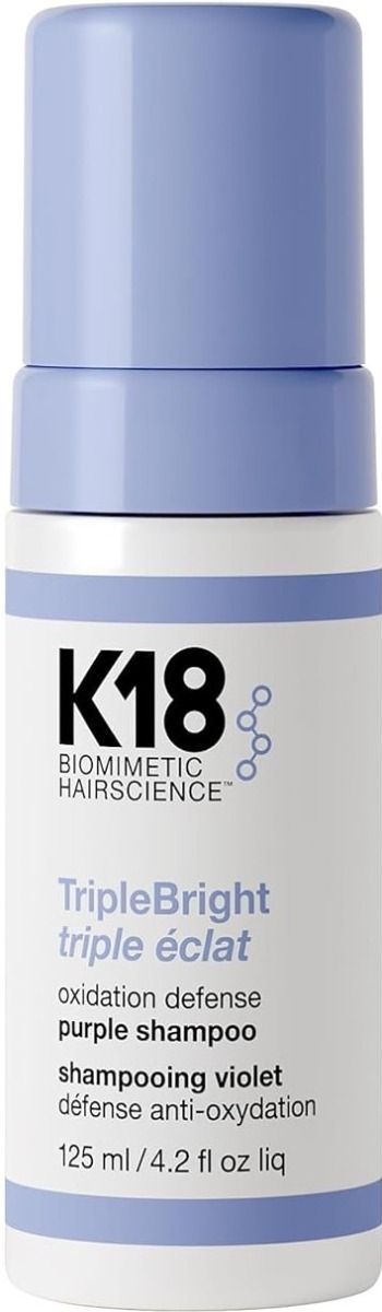 K18 TripleBright Oxidation Defense Purple Shampoo 125ml
