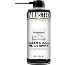 Monster Clippers Clean & Cool Blade Spray 400ml