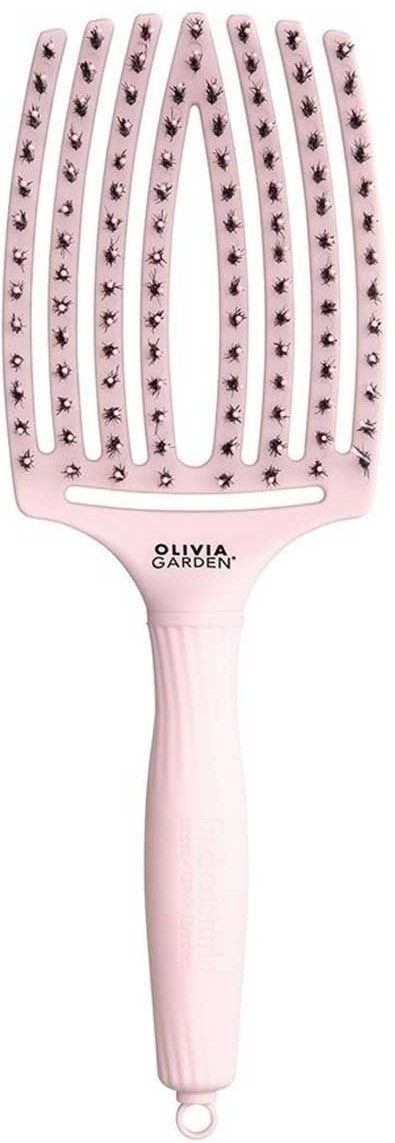 Olivia Garden Finger brush combo L Pastel Pink