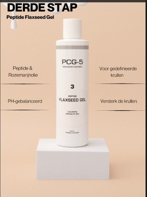 Pretty Curly Girl PCG-5 Peptide Flaxseed Gel 