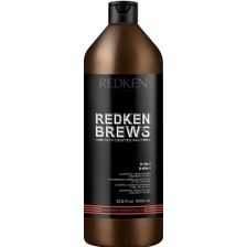 Redken Brews 3-in-1 Shampoo/Conditioner/Body Wash 1000ml