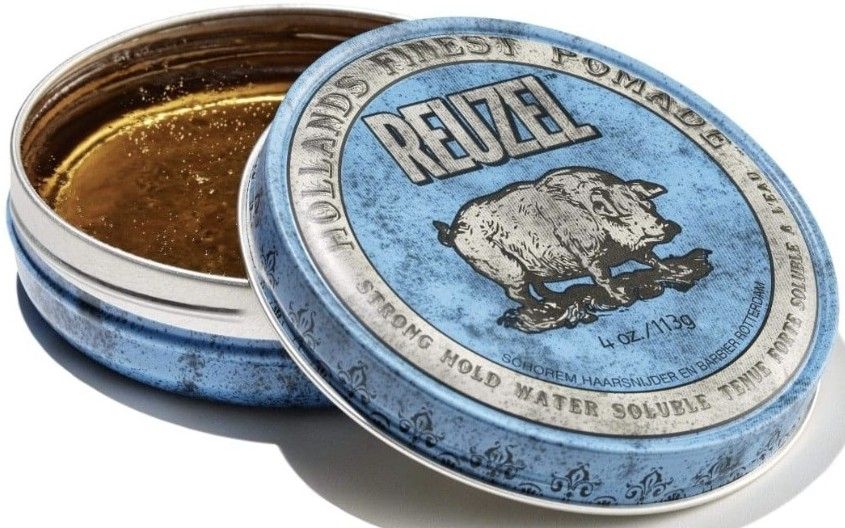 Reuzel Strong Hold High Sheen Pomade Blauw 