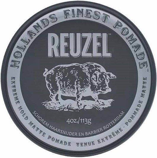 Reuzel Extreme Hold Matte Pomade Grijs 