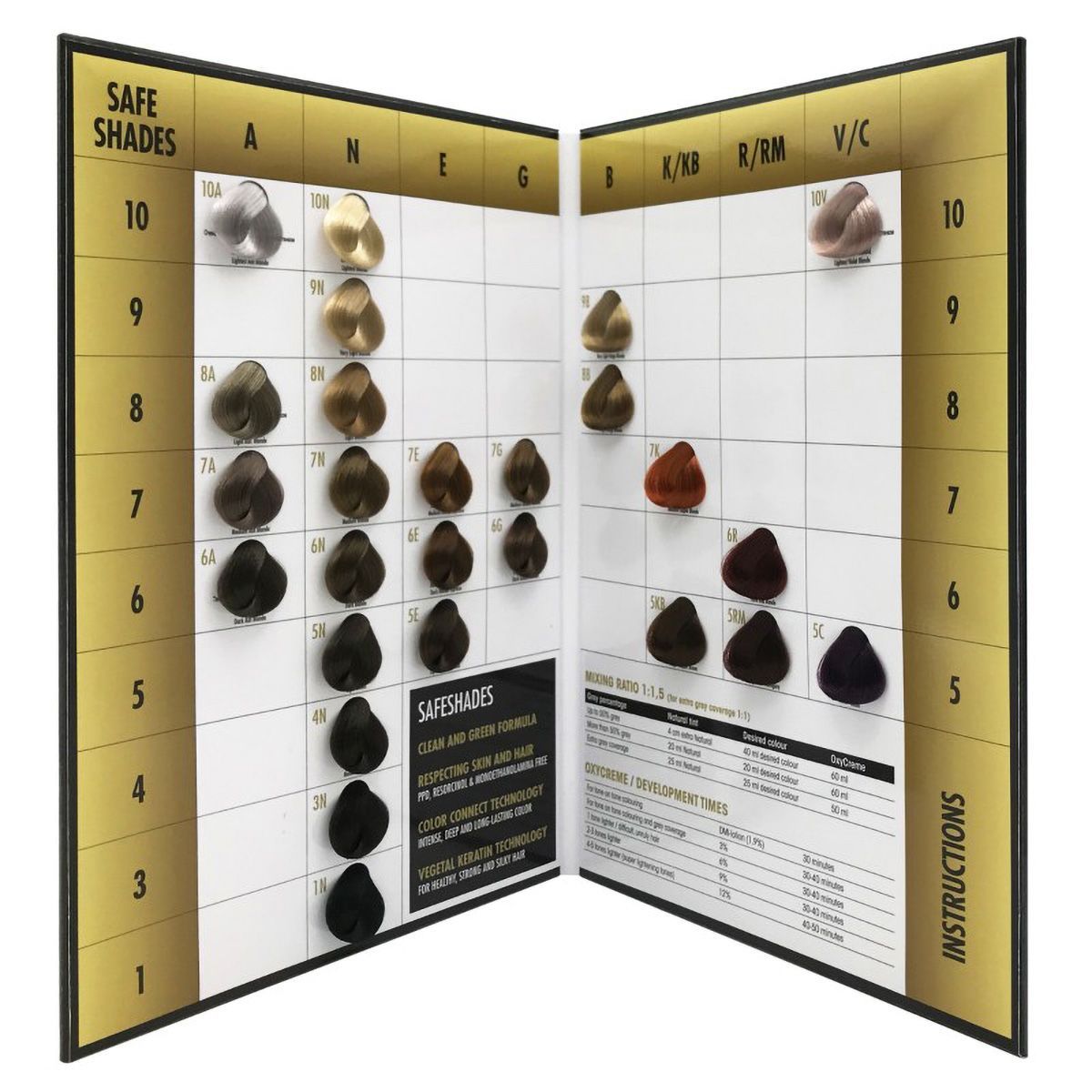 KIS Royal KIS SafeShade Colorchart